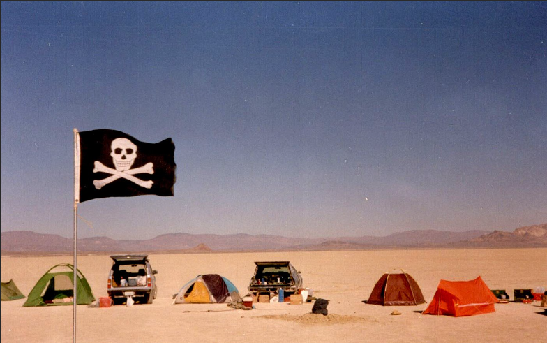 burning man en 1990